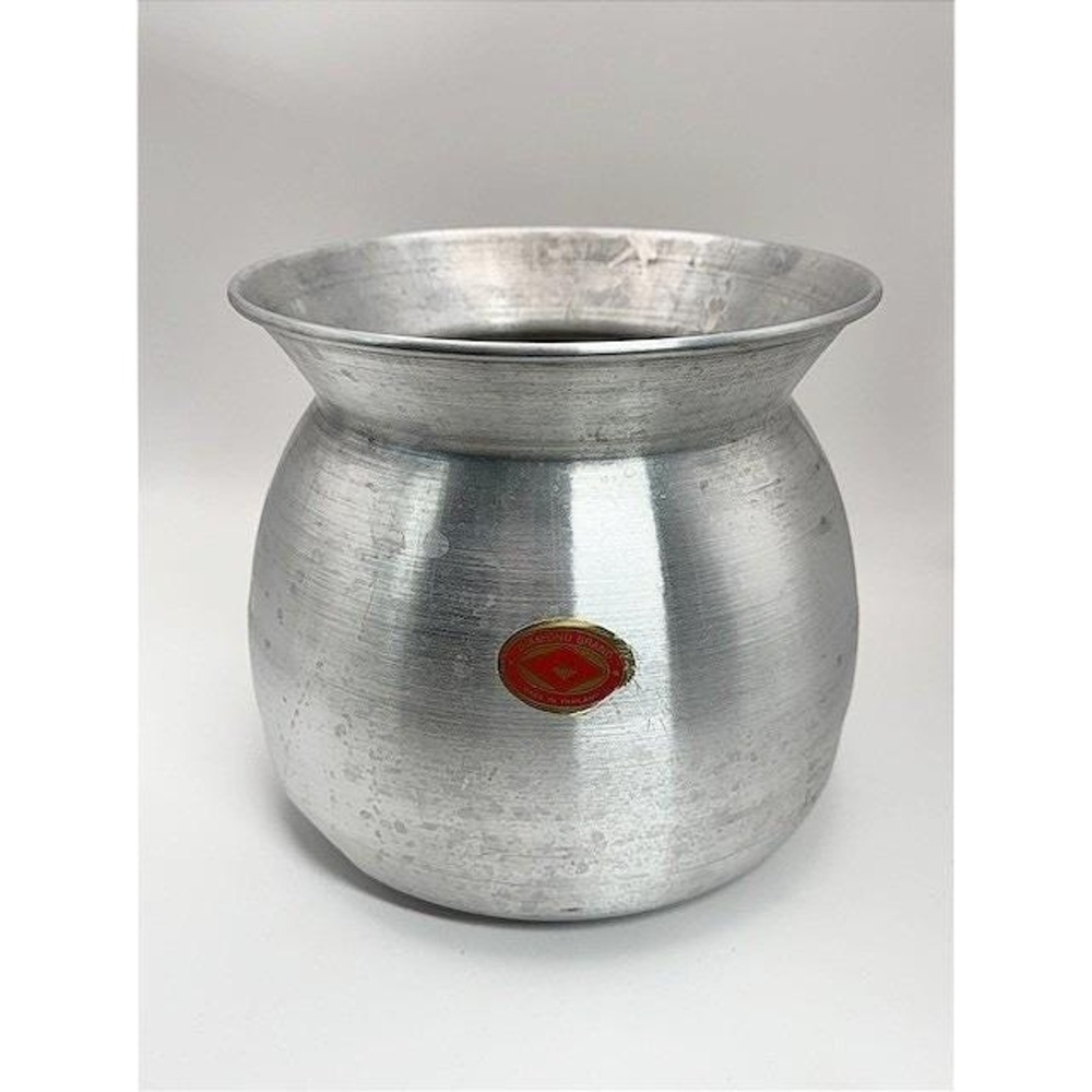 Diamond Brand Aluminum Sticky Rice Steamer Pot 22 Made in Thailand 8.5" Opening